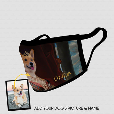 Personalized Dog Gift Idea - Royal Dog's Portrait 94 For Dog Lovers - Cloth Mask